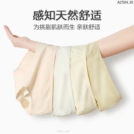 SET 6Q LÓT COTTON NỮ     sỉ 73k/set 6c mix màu