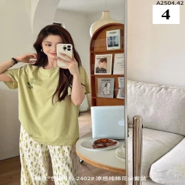 BỘ COTTON MẶC NHÀ Sỉ 203k