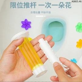 GEL KHỬ BỒN CẦU DIỆT KHUẨN HÌNH BÔNG HOA sỉ 58k/set 6c mix mùi