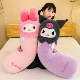 GỐI ÔM KUROMI VÀ MELODY CUTE sỉ  Sz 60CM : 100k/chiếc            Sz 80CM : 140k/chiếc           Sz 100CM : 195k/chiếc