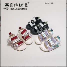 SANDAL 3 QUAI PHỐI MÀU-sỉ  Size 26-30 : 143k/đôi             Size 31-36 : 153k/đôi 