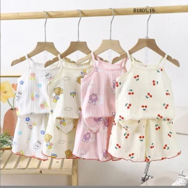 BỘ 2 DÂY BÉ GÁI - Si size 80-110: 63k/bộ    size 120-150: 75k/bộ