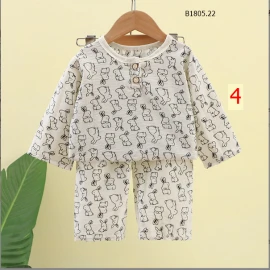 BỘ MẶC NHÀ CHO BÉ-sỉ  Sz 80-120 : 65k/bộ            Sz 130-160 : 78k/bộ