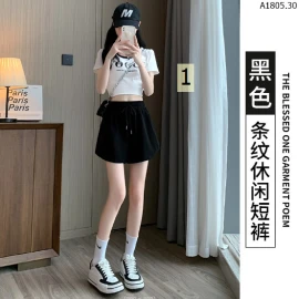 QUẦN SHORT CẠP CHUN NỮ sỉ 59k