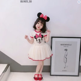 VÁY XÒE MICKEY CHO BÉ -sỉ 138k/chiếc