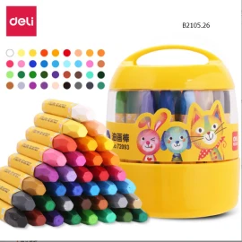 BÚT SÁP MÀU DELI 36 MÀU -sỉ 78k/hộp 