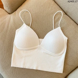 Sét 2 Áo lót ngực, áo bra cotton gân tăm sỉ 75k/set 2c