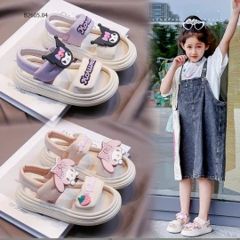 SANDAL KUROMI, SANRIO CHO BÉ GÁI - Sỉ Sz 23-25: 127k Sz 26-30: 135k Sz 31-36: 142k