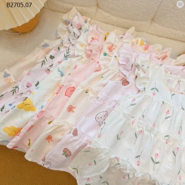 VÁY HỌA TIẾT CUTE CHO BÉ GÁI- sỉ 84k