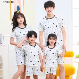 BỘ MẶC NHÀ CHO BÉ- Si size 100-130: 63k      size 140-160: 70k size 165-180: 88k