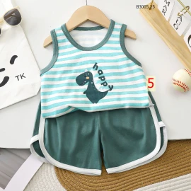 BỘ BA LỖ BÉ TRAI CUTE - sỉ Sz 73-100: 60k/b Sz 110-130: 70k/b