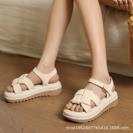 DÉP SANDAL QUAI ĐAN ĐẾ BÁNH MỲ sỉ 148k/đôi 