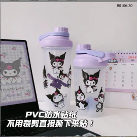 BÌNH UỐNG NƯỚC KÈM STICKER CUTE CHO BÉ-sỉ 40k/bình 500ml           45k/bình 700ml