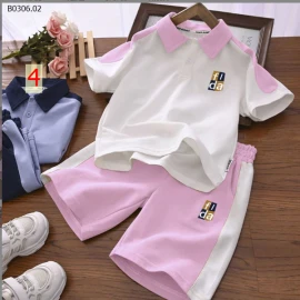 Bộ áo polo quần short siêu hot hit CHO BÉ  - Sỉ 120k