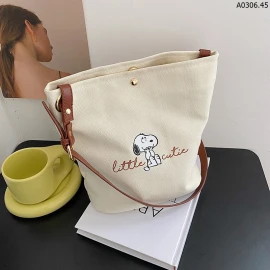 TÚI TOTE SNOOPY CUTIE sỉ 71k/chiếc