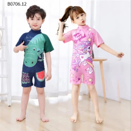 BỘ BƠI LIỀN THÂN CHO BÉ TRAI BÉ GÁI SIÊU CUTE  -sỉ 88k/bộ 