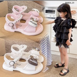 SANDAL NƠ ĐÍNH NGỌC TAI THỎ -sỉ  Sz 26-30 : 129k/ đôi             Sz 31-36 : 139k/ đôi