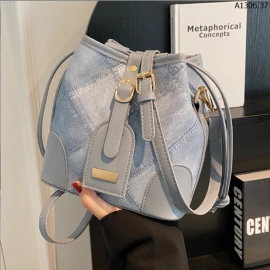 TÚI DA GIẢ DENIM LẠ MẮT sỉ 159k/chiếc