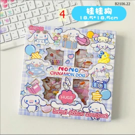 HỘP STICKER 100 MIẾNG CUTE-sỉ 44k/set 100 miếng