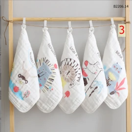 Khăn mặt sợi tre MUSLIN-sỉ 79k/set 5c