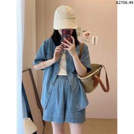 SET SHORT DENIM CHO NỮ sỉ 250k/set