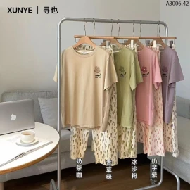 BỘ NỮ COTTON MẶC NHÀ Sỉ 203k