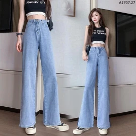 QUẦN JEANS SUÔNG HACK DÁNG sỉ 130k/chiếc 