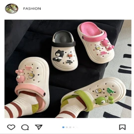 DÉP SỤC CROCS KÈM STICKER-sỉ 107k/đôi 