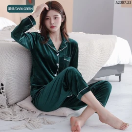 BỘ PIZAMA NHUNG sỉ 162k/bộ