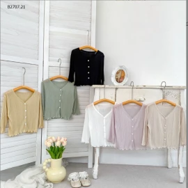 CARDIGAN MỎNG DỆT KIM SZ NHÍ -sỉ 83k