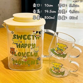 SET BÌNH KÈM CỐC SWEETDAY sỉ 109k/set