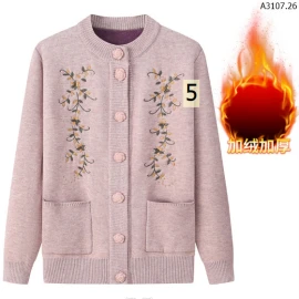 ÁO LEN CARDIGAN LÓT NHUNG TRUNG NIÊN sỉ 249k/chiếc