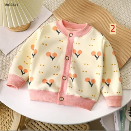 ÁO KHOÁC CARDIGAN LÓT LÔNG BÉ GÁI -sỉ 89k/chiếc 