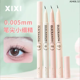 COMBO 3 BÚT KẺ MẮT ĐẦU CONG XIXI sỉ 73k/set 3c mix màu 