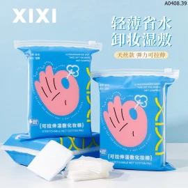 COMBO 2 GÓI BÔNG NÉN ƯỚT CO GIÃN XIXI (135 miếng/gói) sỉ 63k/set 2 gói