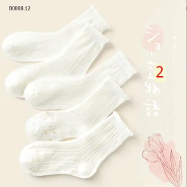 SET 5Đ TẤT COTTON THOÁNG KHÍ BG-sỉ 65k/set 5 đôi 