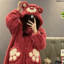 ÁO CHOÀNG LÔNG HÌNH CUTE sỉ 120k/chiếc 