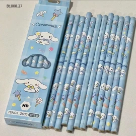 HỘP 12 BÚT CHÌ HOẠT HÌNH CHO BÉ-sỉ 53k/set 2 hộp chọn màu