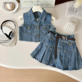 SET DENIM BÉ GÁI-sỉ 193k/set 