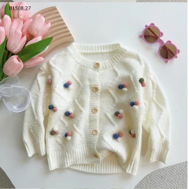 ÁO CARDIGAN LEN BÉ GÁI-sỉ 166k/chiếc 