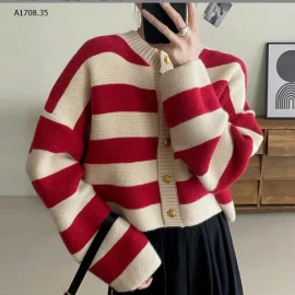 ÁO CARDIGAN NỮ KẺ NGANG-sỉ 116k/chiếc 