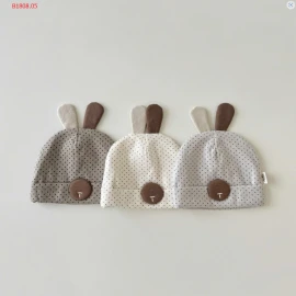 MŨ COTTON TRÙM TAI KUTE-sỉ 62k/chiếc 