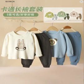 BỘ DÀI TAY CUTE PANDA'S-sỉ 125k/bộ 