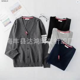 ÁO CARDIGAN THOM BROWNE TAY KẺ -sỉ 134k/chiếc 