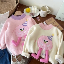 ÁO LEN CUTE BÉ GÁI-sỉ 175k/chiếc 