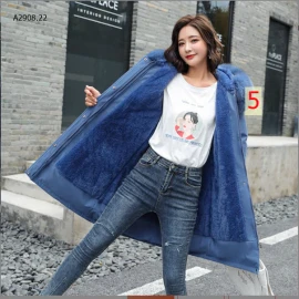 ÁO KHOÁC PARKA NỮ LÓT LÔNG -sỉ 275k/chiếc 