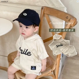 SET SMILE CỘC TAY SZ NHÍ-sỉ 135k/set 