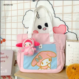 TÚI TOTE VẢI CUTE NỮ -sỉ 124k/chiếc 