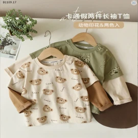 ÁO TAY CHO BÉ CUTE PANDA'S-sỉ 99k