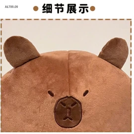 MŨ CAPYBARA THÚ BÔNG DỄ THƯƠNG -sỉ 120k